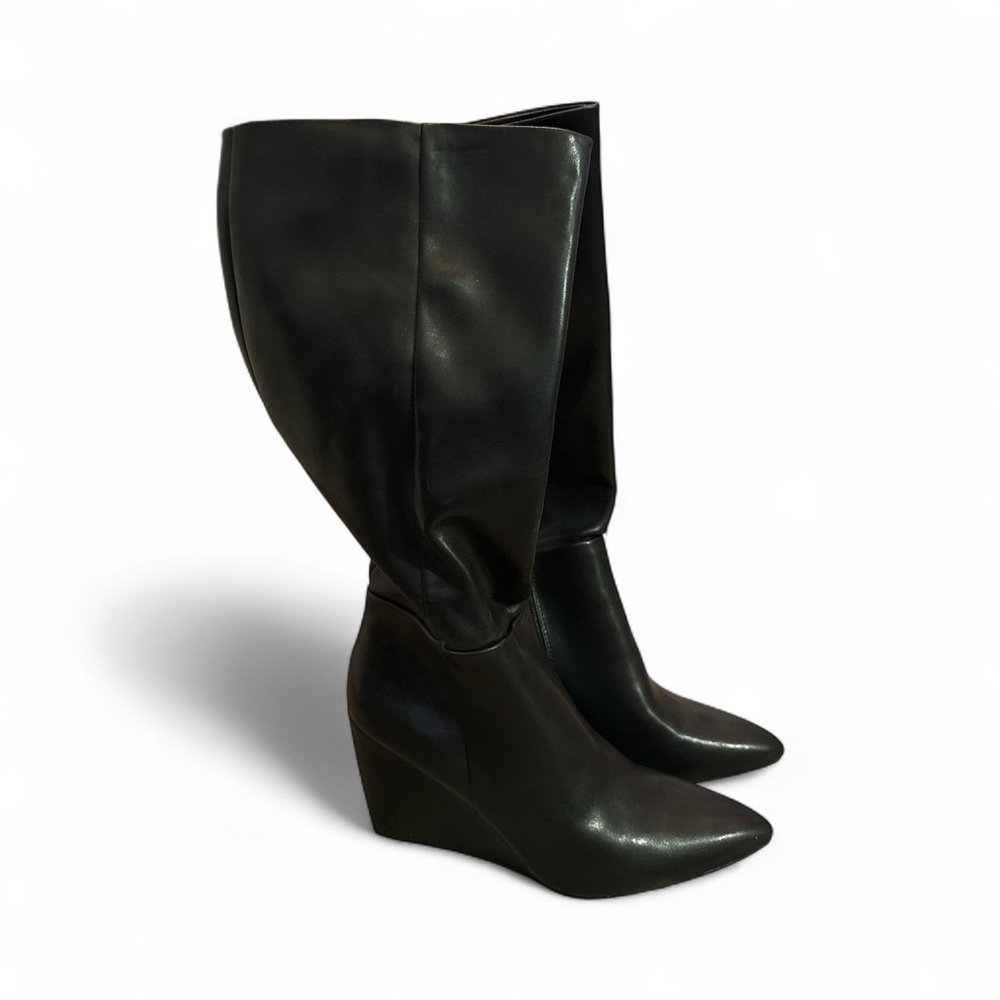 Madden Girl Black Heeled Boots